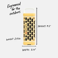 TurtleBox Ranger Portable Speaker in Fighting Lady Yellow