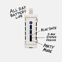 TurtleBox Ranger Portable Speaker in Ivory