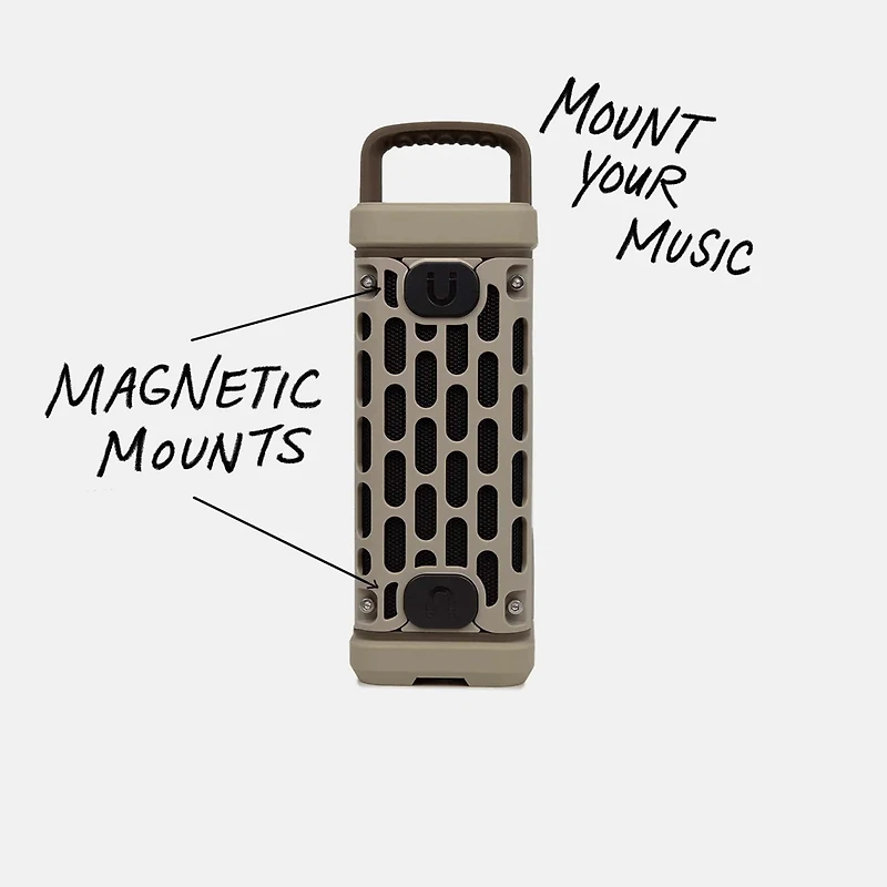 TurtleBox Ranger Portable Speaker in Tan