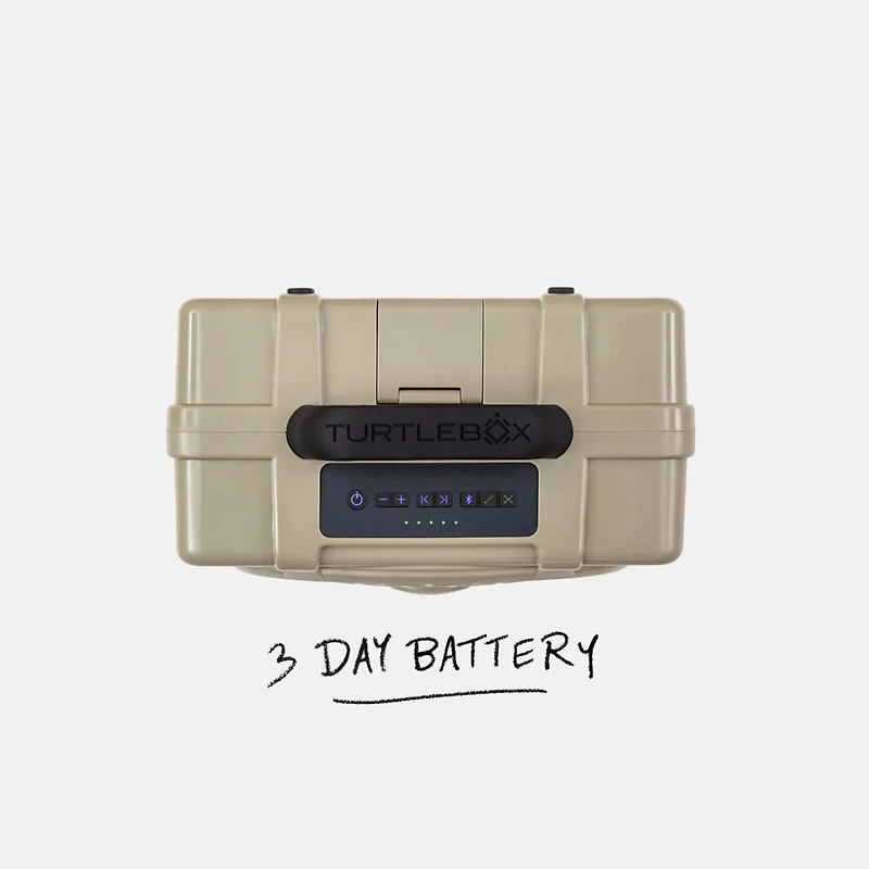 TurtleBox Gen 3 Tan Portable Speaker