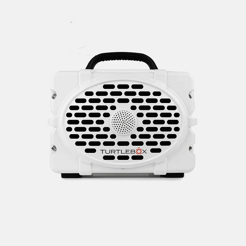 TurtleBox Gen 3 White Portable Speaker