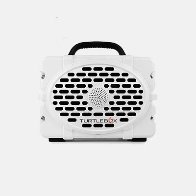 TurtleBox Gen 3 White Portable Speaker