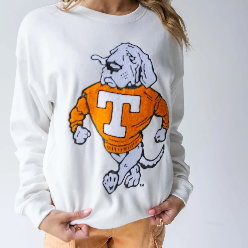 Women's UT Chenille Mascot Patch Crewneck Sweatshirt