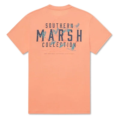 SEAWASH™ Etched Formation Short Sleeve T-Shirt Peach