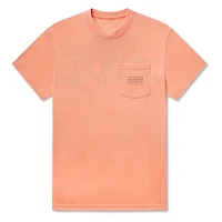 SEAWASH™ Etched Formation Short Sleeve T-Shirt Peach