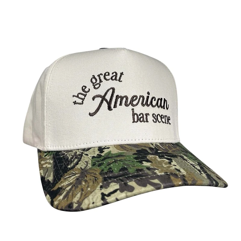 Camo Great American Bar Scene Hat