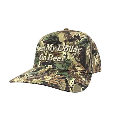 Spent My Dollar Camo Hat