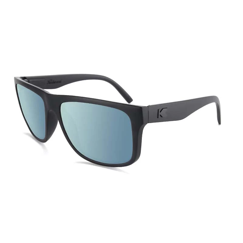 Men's Knockaround® Torrey Pines Sunglasses in Matte Black and Sky Blue