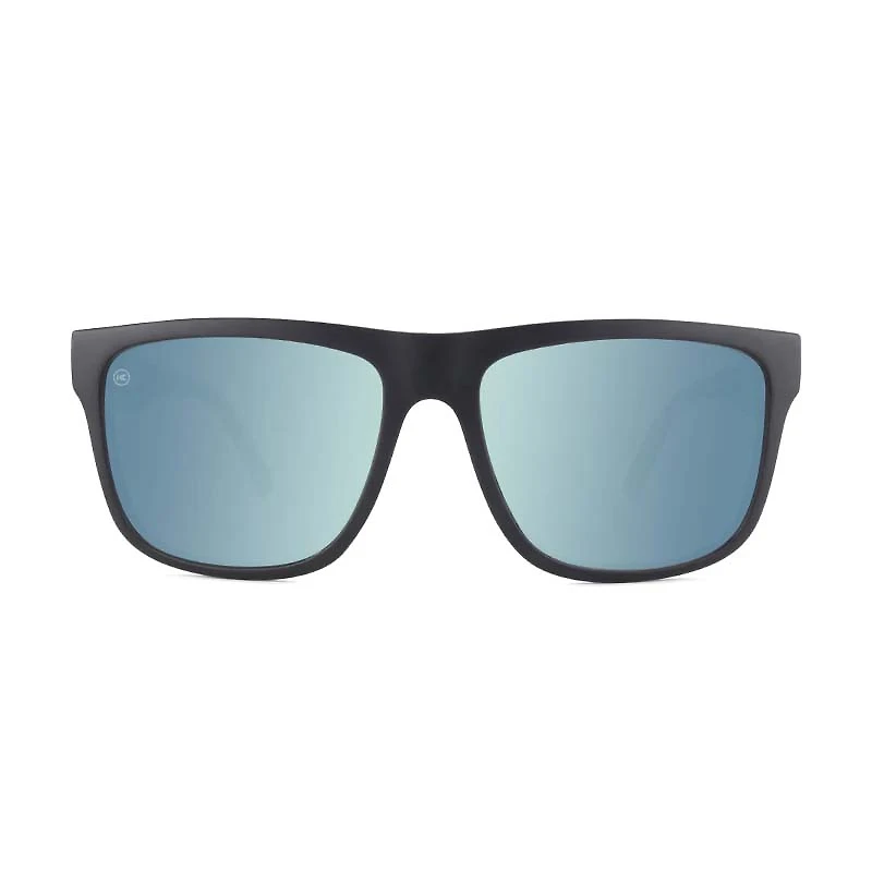 Men's Knockaround® Torrey Pines Sunglasses in Matte Black and Sky Blue