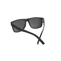Men's Knockaround® Torrey Pines Sunglasses in Black on Black Smoke