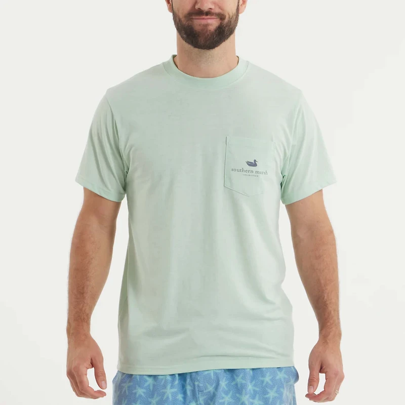 Retro Redfish Seawash Short Sleeve T-Shirt Seafoam
