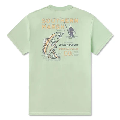 Retro Redfish Seawash Short Sleeve T-Shirt Seafoam