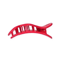 Heart to Heart Medium Hair Clip in Red