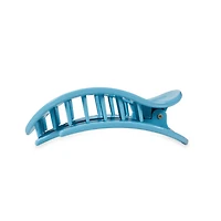Summer Sky Large Flat Oval Hair Clip