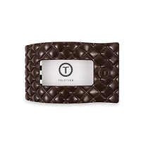 Quilted Large Flat Rectangle Hair Clip in Truly Taupe