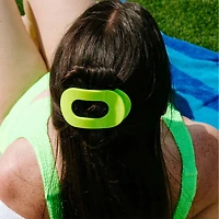 Summer Brights Medium Flat Oval Hair Clip