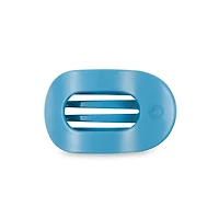 Summer Sky Medium Flat Oval Hair Clip