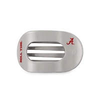 Bama Roll Tide Medium Flat Oval Hair Clip