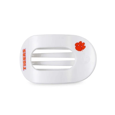 Clemson Medium Flat Oval Hair Clip