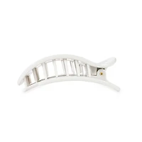 Clemson Medium Flat Oval Hair Clip