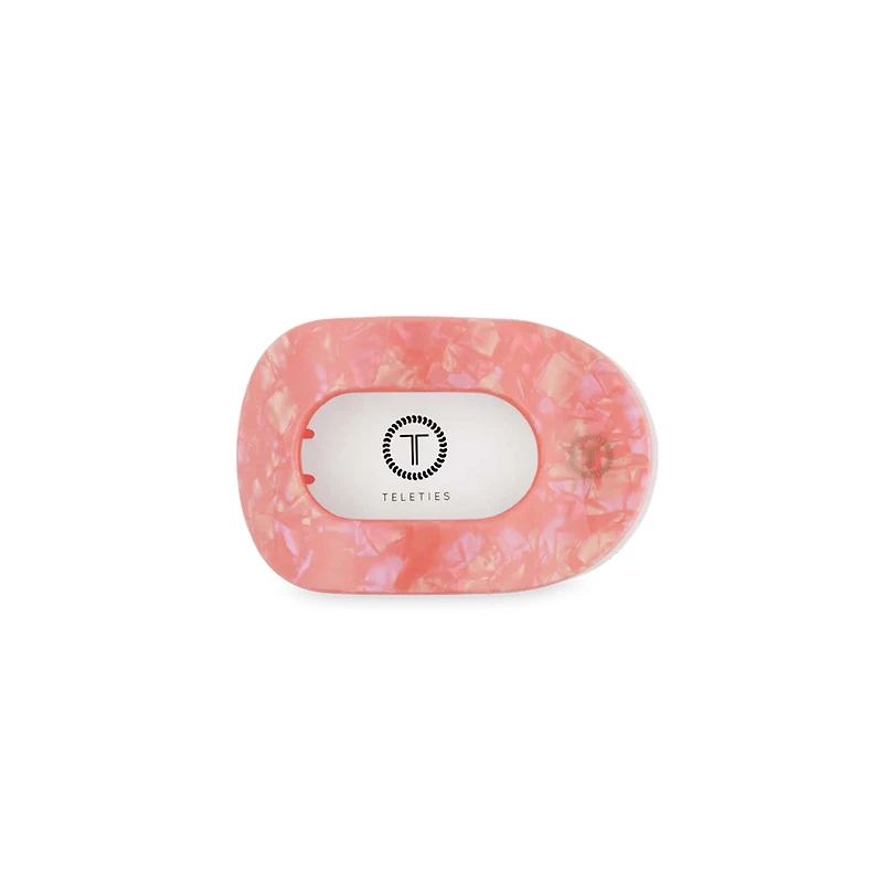 Dreamcicle Medium Flat Oval Hair Clip