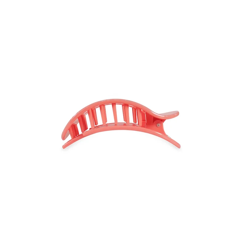 Dreamcicle Medium Flat Oval Hair Clip