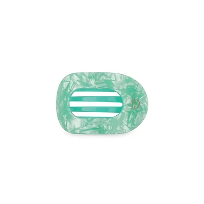 Spring Splash Medium Flat Oval Hair Clip