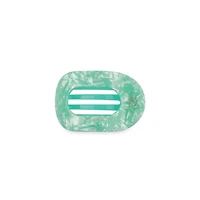 Spring Splash Medium Flat Oval Hair Clip