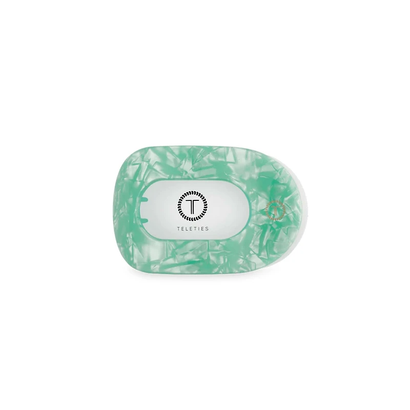 Spring Splash Medium Flat Oval Hair Clip