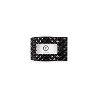 Small Flat Rectangle Hair Clip in Jet Black