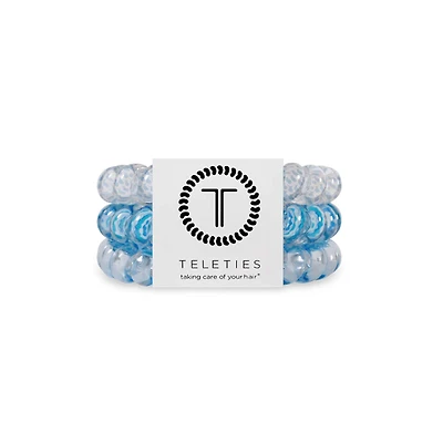 Summer Sky Large Hair Tie 3 Pack