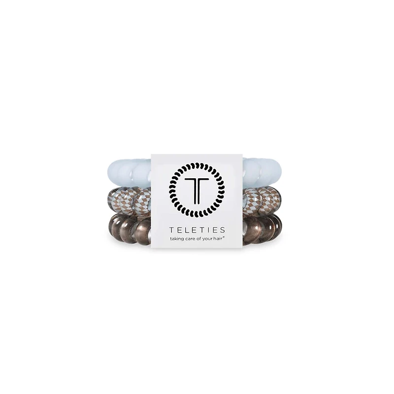 Truly Taupe Large Hair Tie 3 Pack