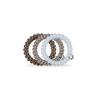 Truly Taupe Large Hair Tie 3 Pack