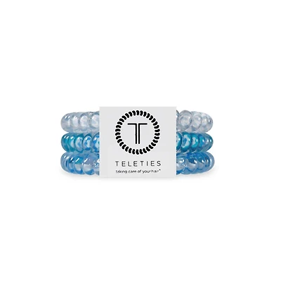 Summer Sky Small Hair Tie 3 Pack