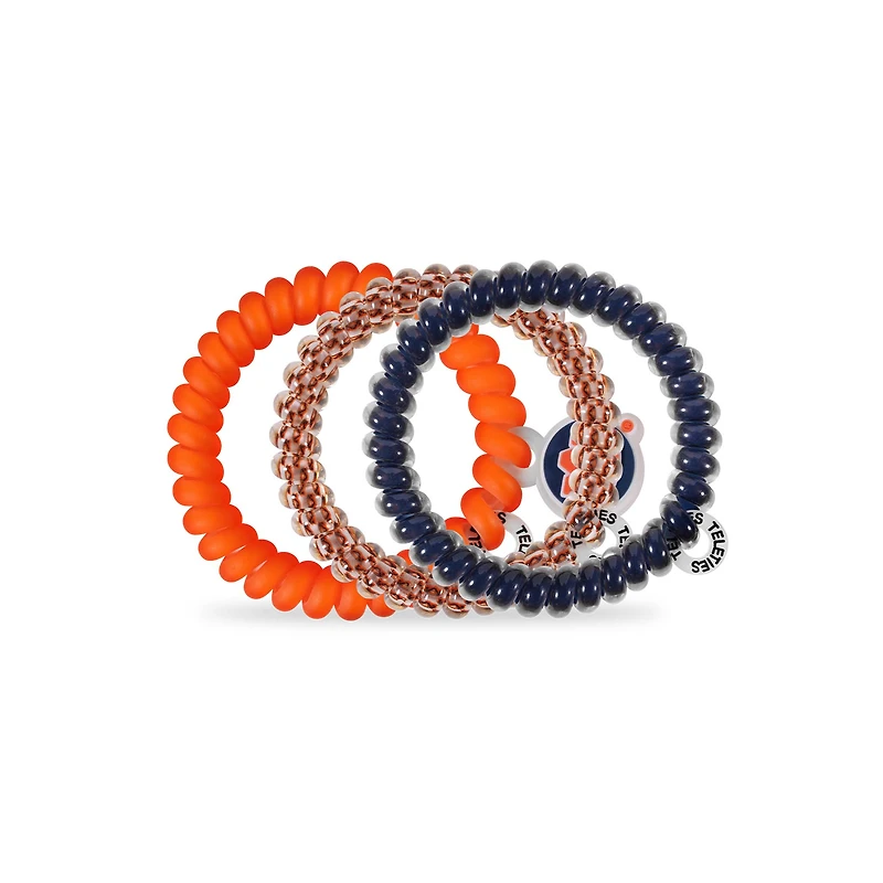 Auburn Small Hair Tie 3 Pack