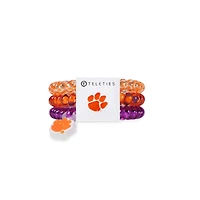 Clemson Small Hair Tie 3 Pack