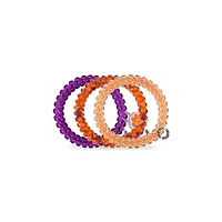 Clemson Small Hair Tie 3 Pack