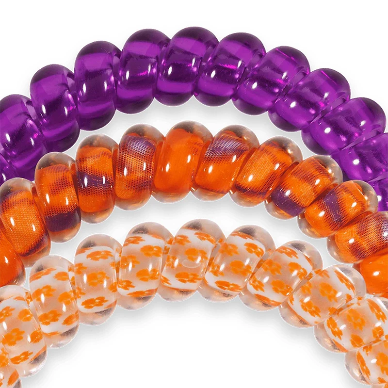Clemson Small Hair Tie 3 Pack