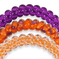 Clemson Small Hair Tie 3 Pack