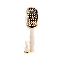 Tan Vented Paddle Hair Brush