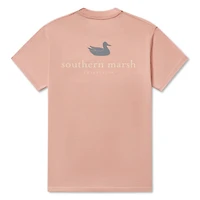 Authentic SEAWASH™ Short Sleeve T-Shirt Salmon