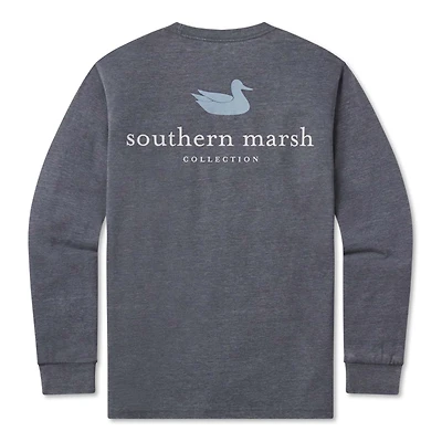 SEAWASH™ Authentic Long Sleeve T-Shirt Midnight Gray