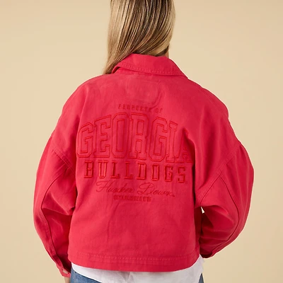 Women's UGA Sanders Embroidered Canvas Jacket