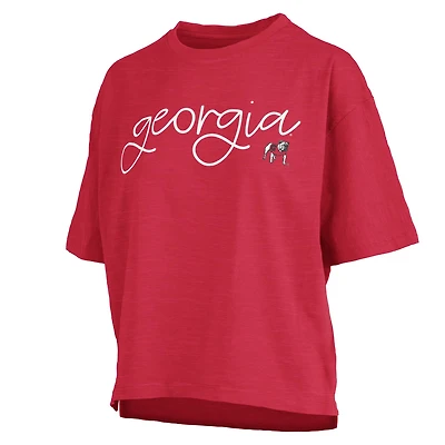 UGA Script Boxy Short Sleeve T-Shirt