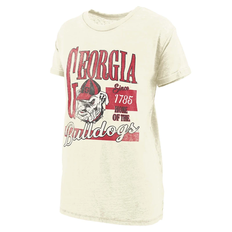 UGA Vintage Mascot Boyfriend Short Sleeve T-Shirt