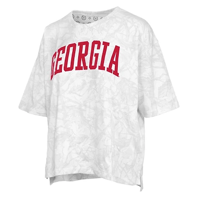 Georgia Varsity Camo Oversized Short Sleeve T-Shirt