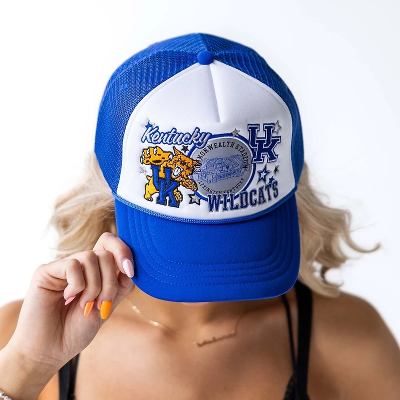UK Layer Patch Foam Trucker Hat