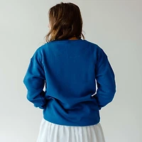 Women's UK Mascot Chenille Patch Crewneck Sweatshirt