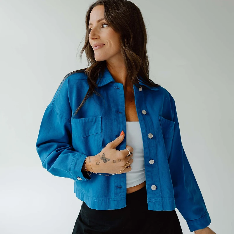Women's UK Sanders Embroidered Canvas Jacket