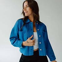 Women's UK Sanders Embroidered Canvas Jacket